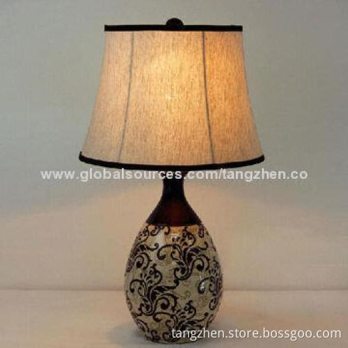 Ceramic Table Light, CCC, CE, SAA and UL Certified